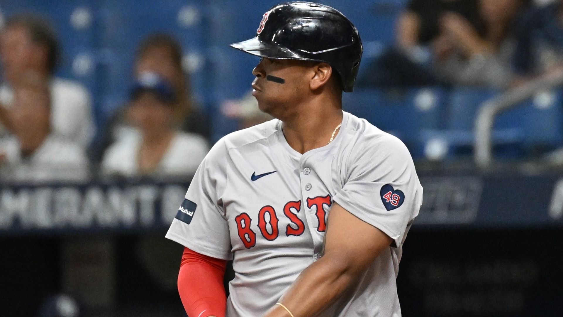 San Francisco Giants third baseman Rafael Devers