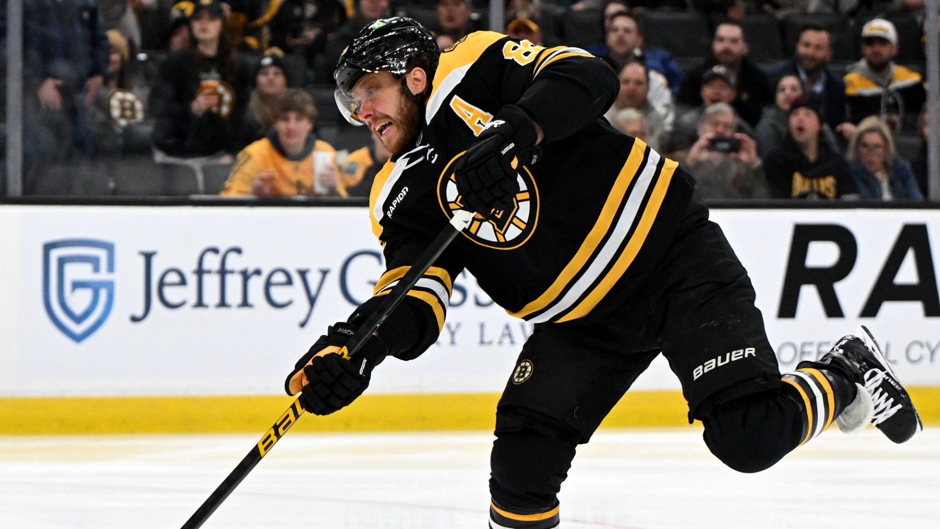 Boston Bruins forward David Pastrnak