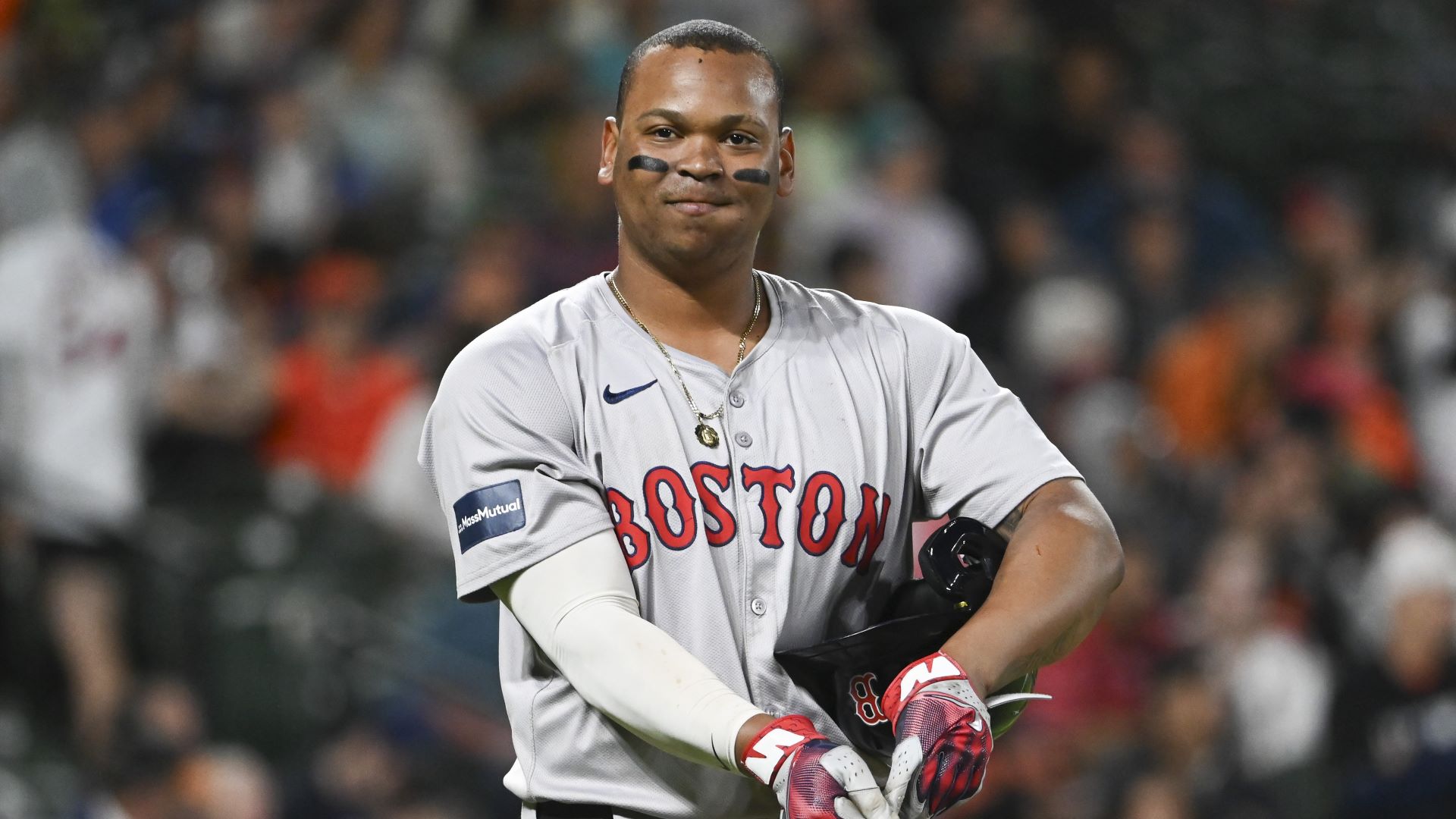 Boston Red Sox designated hitter Rafael Devers